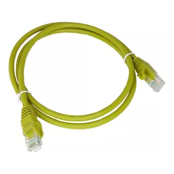 Alantec KKU5CZA1 tinklo kabelis geltonas 0,25 m Cat5e U/UTP