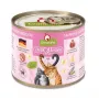 Šlapias kačių ėdalas Fox4Pets DeliCATessen su lašiša ir jūros gėrybėmis 200 g skardinė, pilnavertis suaugusių kačių maistas, 10,2 % baltymų, 5,5 % riebalų, 80 % drėgmės