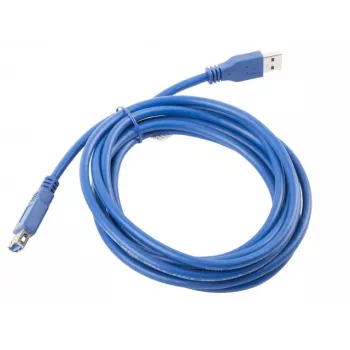 Prailginimo laidas USB 3.0 AM-AF mėlynas 3 m