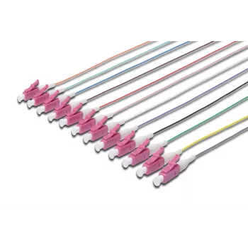 Šviesolaidinis pigtail'as Digitus LC OM4 50/125 µ Simplex 2m