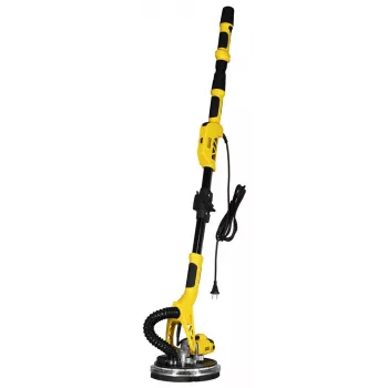 Šlifavimo diskas STANLEY SFMEE500S 750 W, reguliuojamas greitis, teleskopinis ranktūris, minkšta rankena, juodai/geltona