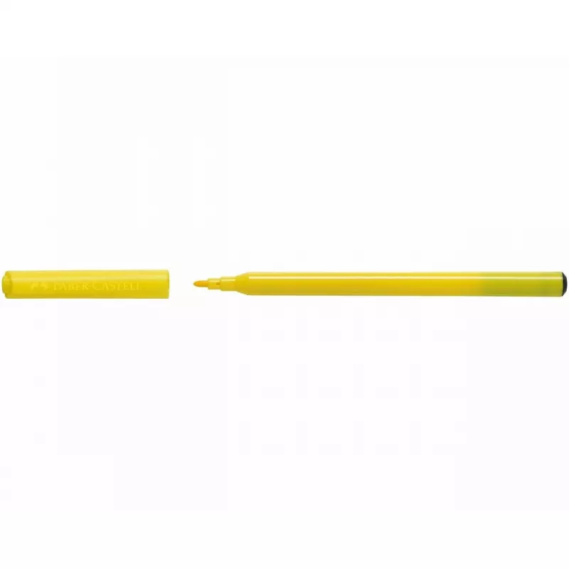 Flomasteriai Faber-Castell 554201 12 spalvų, smailusis antgalis, įvairiaspalviai