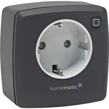 eQ-3 AG Homematic IP 161613A0, vidaus naudojimui, antracito spalvos, plastikinis, IP20, 70 mm