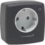 eQ-3 AG Homematic IP 161613A0, vidaus naudojimui, antracito spalvos, plastikinis, IP20, 70 mm