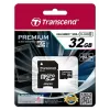 Atminties kortelė MICRO SDHC 32GB SU ADAPTERIU KLASĖ10 TS32GUSDU1 TRANSCEND