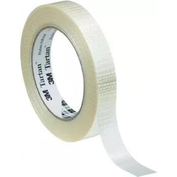 Lipni juosta su siūlu 3M KT-0000-4035-4, 50 m x 25 mm, skaidri, dviašė