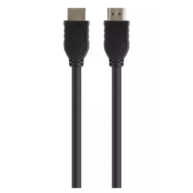Belkin Standard HDMI laidas - HDMI (vyriškas) į HDMI (vyriškas) - 3 m - dviguba izoliacija - juoda - 4K palaikymas