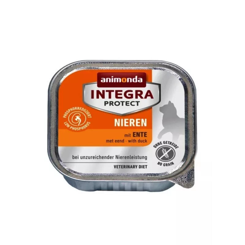 ANIMONDA Integra Protect Renal Duck - šlapias kačių maistas su antiena - 100g