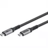 Goobay 74211 USB-C laidas juodas