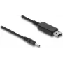 DELOCK USB įkrovimo laidas 2,3 V elektriniams skustuvams, suderinamas su Braun MGK3335 MGK3010 MGK3020 serijomis, 1 vnt.