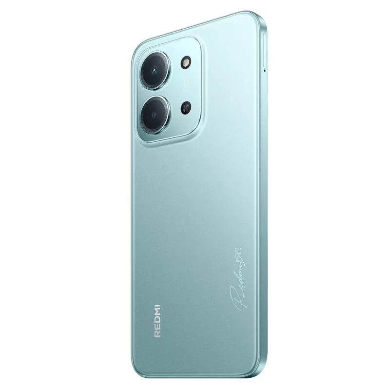 Išmanusis telefonas Xiaomi Redmi 15C 6,9 colio 4 GB RAM 128 GB atminties Mėtų žalia, 6000 mAh, 50 MP galinė, Helio G81-Ultra