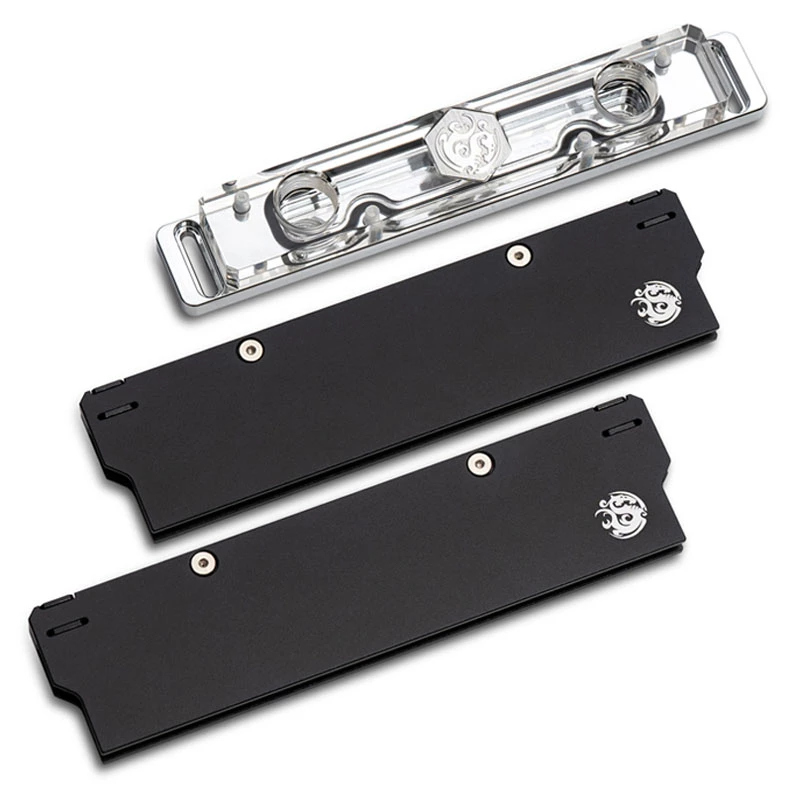 Bitspower Memory Cooler, DDR5, skaidrus dvipusis - 2 DIMMS