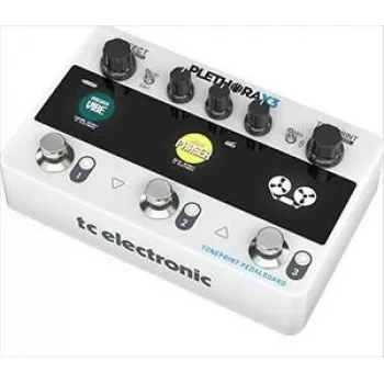 Gitaros multi-efektų įrenginys TC Electronic Plethora X3 su 3 efektų kilpomis ir 20 efektų