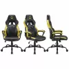 PC kėdė žaidimams Subsonic SA5642-B1 minkšta sėdynė juoda geltona 120 kg