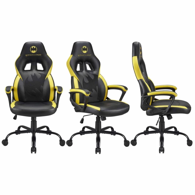 PC kėdė žaidimams Subsonic SA5642-B1 minkšta sėdynė juoda geltona 120 kg