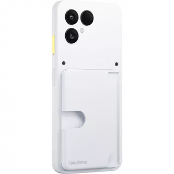 Fairphone 6 Kortelių Laikiklis Cloud White (F6CRDH-1WH-WW1)