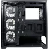 LC-Power korpusas MidiTower 715B juodas USB 3.2 / Audio be maitinimo šaltinio SEAMLESS_X (LC-715B-ON)