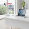 Maitinimo šynas MACLEAN MCE387 W — 2 kištukiniai lizdai, 3×USB A, 110–240V, 2500W, 1,5 m laidas, baltas