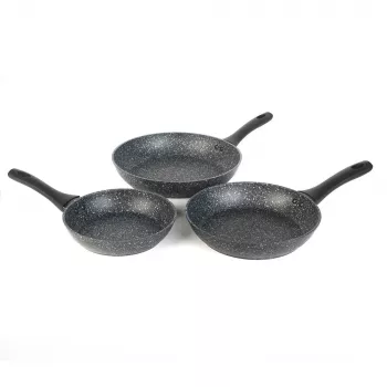 Keptuvių rinkinys Salter BW06235S1BRMFOB – 3 vnt. nelimpančios keptuvės 20/24/28 cm