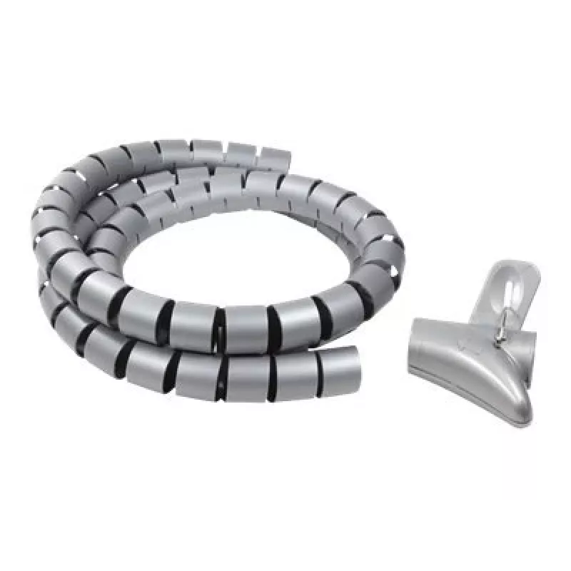 Spiralinis kabelių rištuvas LogiLink KAB0014 sidabrinis 1500 mm