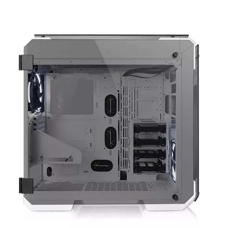 Case View 71 Riing Grūdintas Stiklas E-ATX Pilnas Bokštas - Snow Edition
