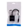 Adapteris VGA (D-Sub) į Mini DisplayPort Lanberg AD-0006-BK, 0,2 m, DisplayPort 1.2, 1920×1200@60Hz, moteriškas MiniDP, juodas
