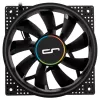 Ventiliatorius Cryorig Crona S 120 mm juodas — 400–1700 RPM, 16,5–29,7 dB, 60,6 CFM, 2,65 mmH₂O