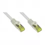 Tinklo kabelis Alcasa 15m RJ-45 Cat7 pilkas