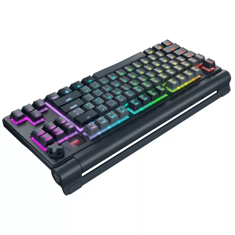 Mechaninė klaviatūra Cherry MX 8.3 Wireless RGB Red Switch DE išdėstymas