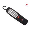 Dirbtuvės lempa MACLEAN MCE03 — 24 LED, magnetinis pagrindas ir kabliukas, maitinama baterijomis (3×AAA)