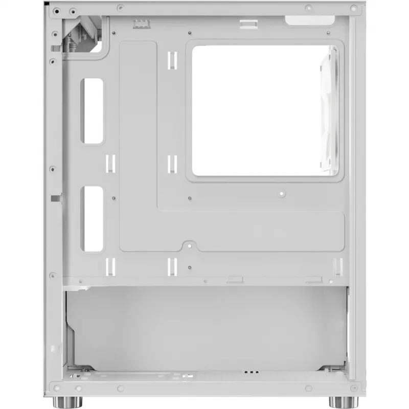Korpusas Mini CS-111 v1 MicroATX/MiniITX baltas - Micro/Mini/Flex-ATX