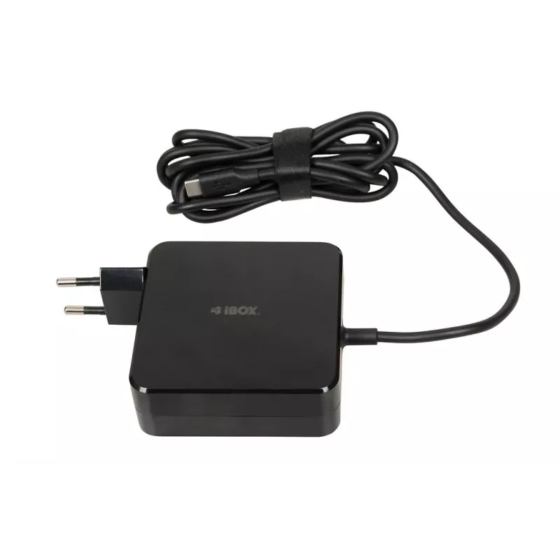 iBOX IUZ100TC universalus kroviklis nešiojamiesiems kompiuteriams, USB-C Power Delivery 100 W, E-mark mikroschema