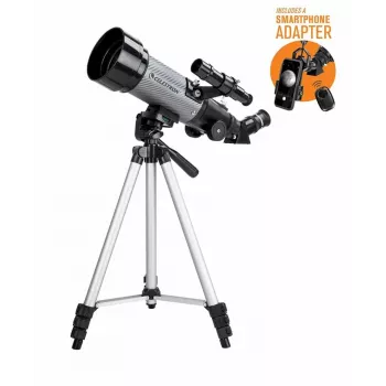 Teleskopas Celestron Travelscope 70 DX Refraktor Juodas, Pilkas