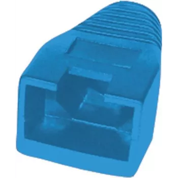 Apsauginis gaubtas RJ-45 kištukui ShiverPeaks 72057-B, mėlynas