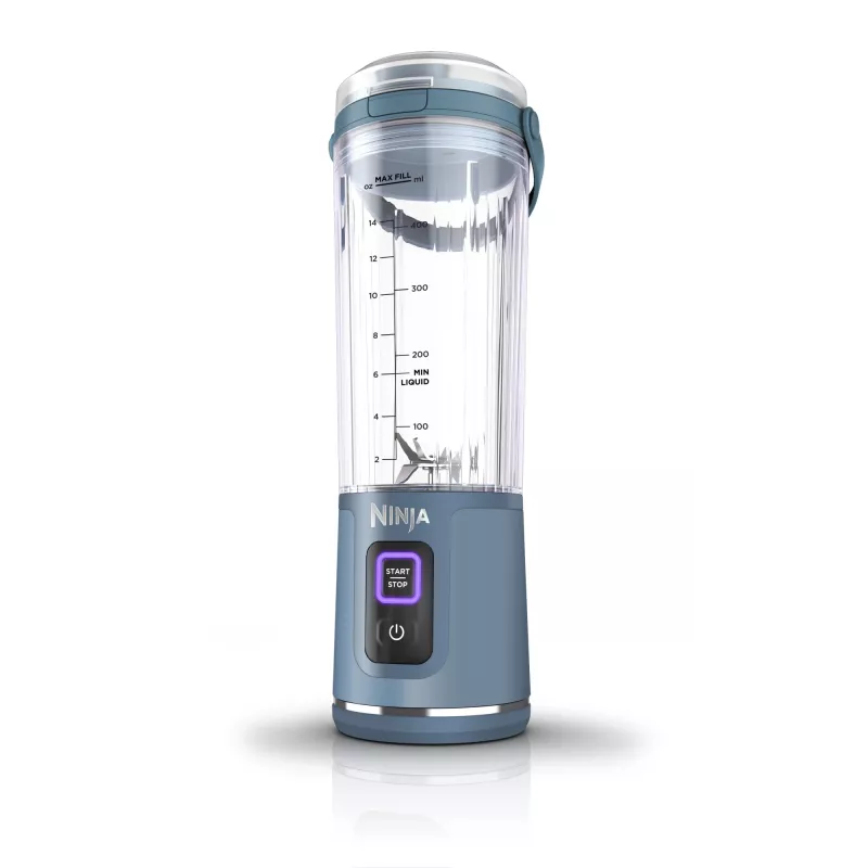 Sportinis blenderis Ninja Blast BC151EUNV — 0,53 L dubuo, 14,4 W, maitinamas baterija, mėlynas