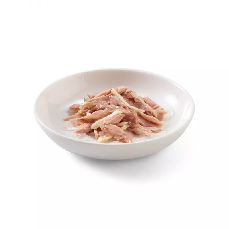 SCHESIR Tunas su vištiena želėje – šlapi kačių ėdalas – 85 g