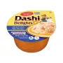 Katės skanėstas INABA Dashi Delights Chicken & Tuna Bouillon, 70 g pakelis, be grūdų, be glitimo, be sojos