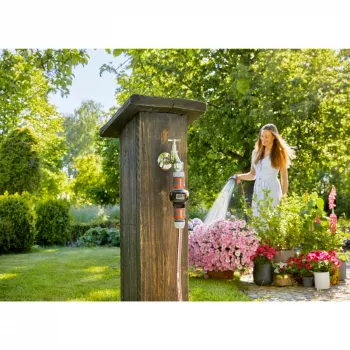 Vandens skaitiklis sodui Gardena AquaCount 18350-20 juoda/pilka/oranžinė 1 vnt.