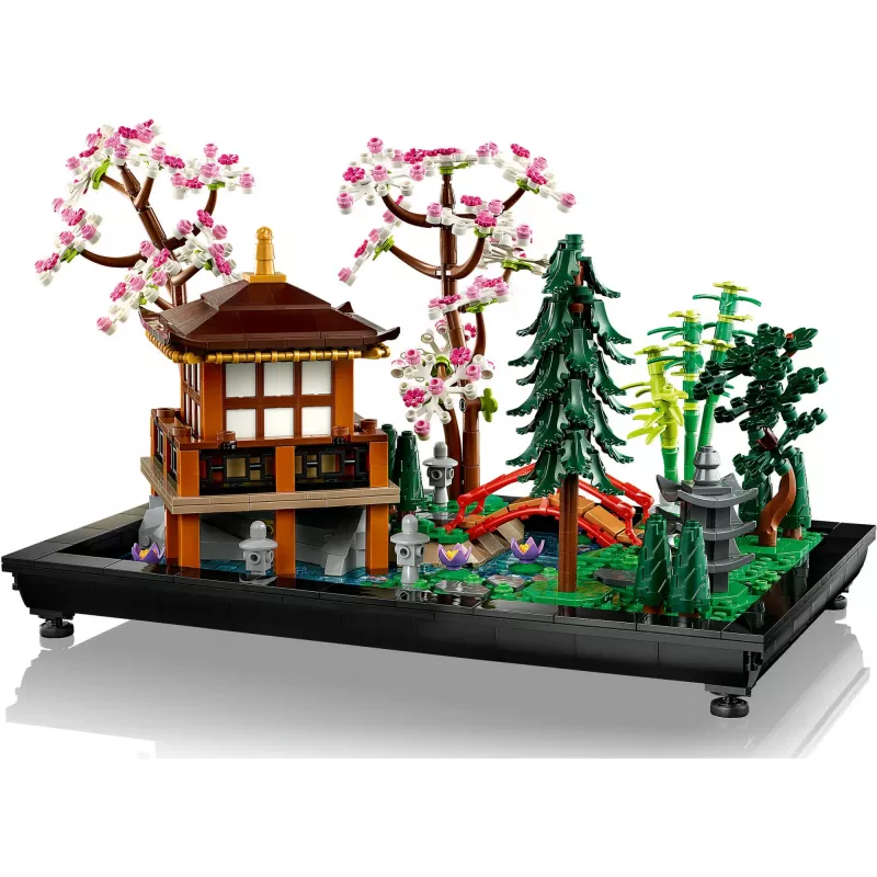 LEGO ICONS 10315 Zen sodas – statybų rinkinys suaugusiems, 1363 detalės, 18+