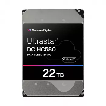 HDD Western Digital Ultrastar DC HC580 22 TB 3,5 colio SAS 7200 RPM 512 MB talpykla