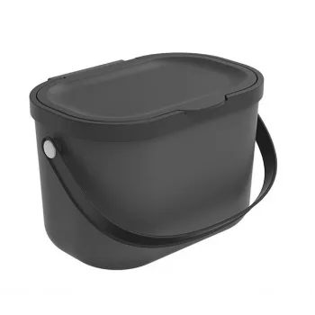 ROTHO Albula Anthracite - šiukšlių rūšiavimo indas - 3,2 l