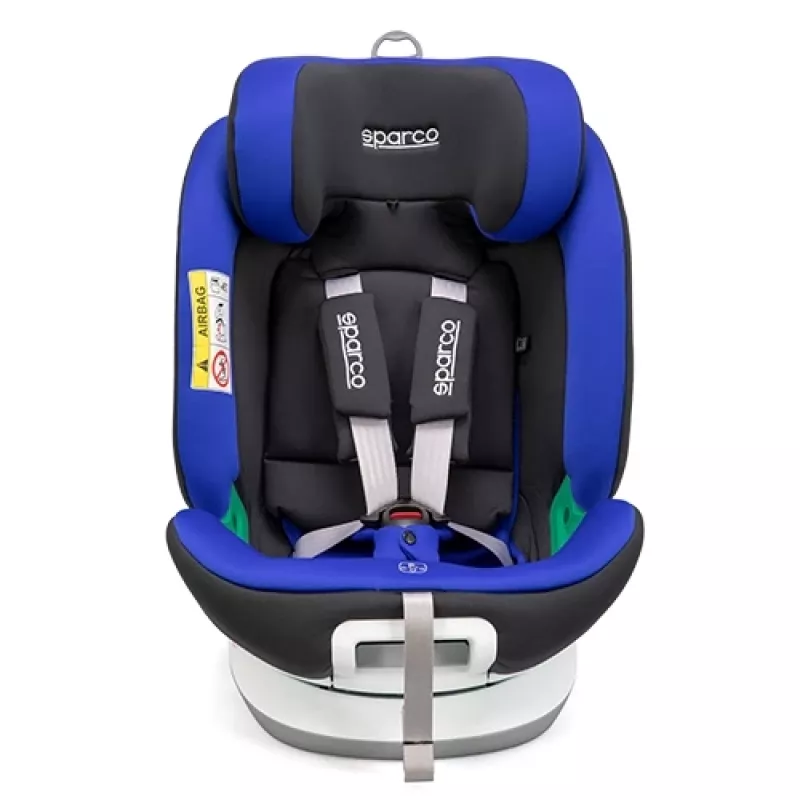 Vaikiška automobilinė kėdutė Sparco SK3000 pilka SK3000I_GR vaikams nuo 40 iki 150 cm