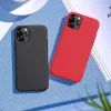 Silicone Dėklas Devia Nature Series, skirtas iPhone 12 Pro Max, juodas, minkšto prisilietimo apsauginis dangtelis
