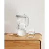 BRITA Glass+1 Maxtra Pro vandens filtro ąsotis pilka, 2,4 L / 1,5 L, su Maxtra Pro PP filtru