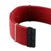 CableMod ModMesh maitinimo laidų ilginimo rinkinys CM-PCAB-BKIT-NKR-3PC-R (juoda/raudona)