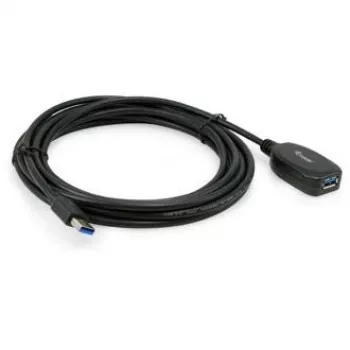 Equip 133346 USB ilginimo kabelis USB 3.2 Gen 1 (3.1 Gen 1) 5 m USB A juodas