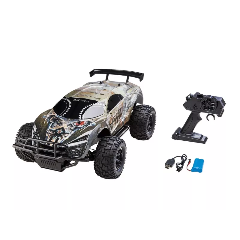 Radijo bangomis valdomas automobilis REVELL Desert Rat (24442) – pilkai juodas visureigis