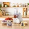 Elektrinė daržovių tarkuotuvė Tefal Fresh Express DN853BE0 — 150 W, 3 keičiami antgaliai, 1 greitis, kreminė