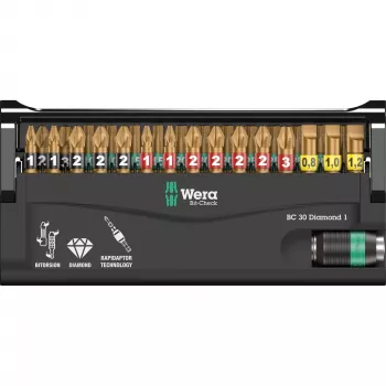 Wera BC 30 Diamond 1 antgalis atsuktuvui 30 vnt.