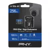 MicroSD kortelė PNY PRO ELITE HIGH ENDURANCE 256GB UHS-I U3